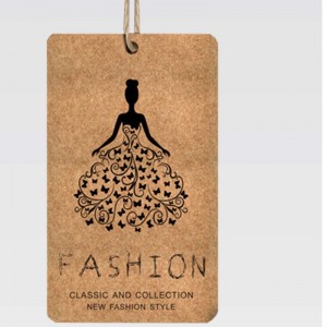Креативная мода лейбл одежды Hangtag на заказ 5